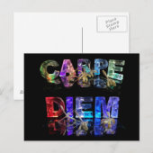 Carpe Diem Briefkaart (Voorkant / Achterkant)