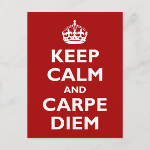 Carpe Diem! Briefkaart
