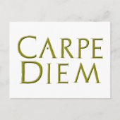 Carpe Diem Briefkaart (Voorkant)