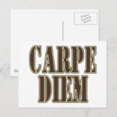 Carpe Diem Briefkaart (Voorkant / Achterkant)