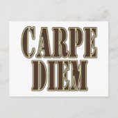 Carpe Diem Briefkaart (Voorkant)