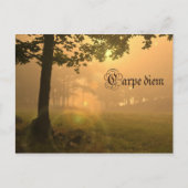 Carpe diem briefkaart (Voorkant)