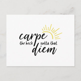 Carpe Diem Briefkaart