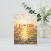 Carpe Diem Briefkaart (Staand voorkant)