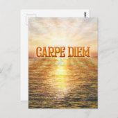 Carpe Diem Briefkaart (Voorkant / Achterkant)
