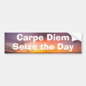 Carpe Diem Bumpersticker (Voorkant)