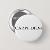 Carpe Diem Button (Voorkant /achterkant)