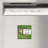 Carpe Diem Chipmunk Magnet (Insitu (Vaatwasser))