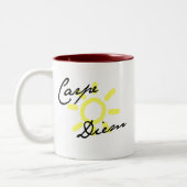 Carpe Diem Coffee Mok (Links)