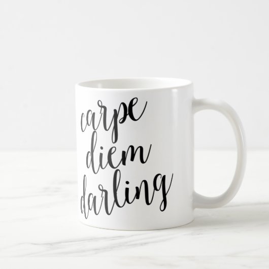 Carpe Diem Darling Koffiemok (Rechts)