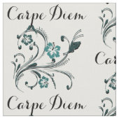 Carpe Diem Fabric Stof (Close Up)