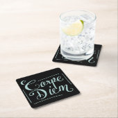 Carpe Diem Fancy Kartonnen Onderzetters (Insitu)