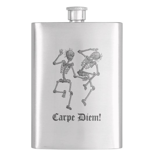 Carpe Diem Flask Flacon (Voorkant)