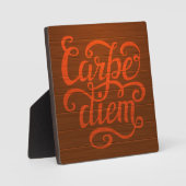 Carpe Diem' Fotoplaat (Voorkant)