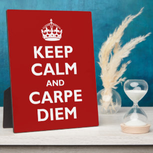 Carpe Diem! Fotoplaat