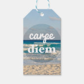 Carpe Diem Gift Label Cadeaulabel (Voorkant)