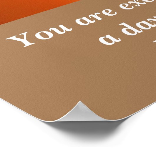 Carpe Diem - Grijp de dag - kunstprint Poster (Hoek)