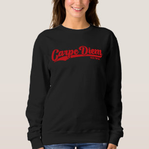 Carpe Diem Grijp de Dag Latijnse filosofie Trui