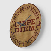 Carpe diem Grijp de dag Memento mori Grote Klok (Hoek)