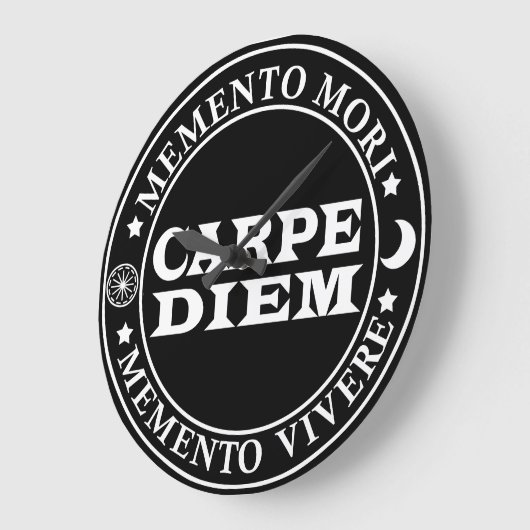 Carpe diem Grijp de dag Menro mori Grote Klok (Hoek)