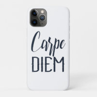 Carpe Diem Grijp De Dag Zwarte Lettertype