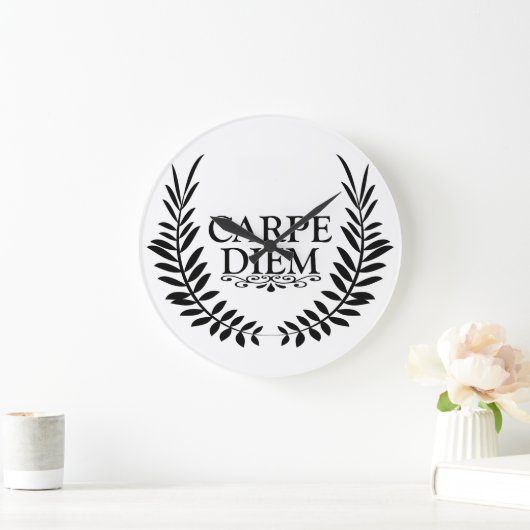 Carpe diem grote klok (Huis)