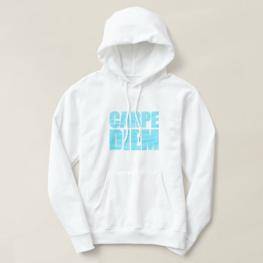 Carpe Diem Hoodie (Design voorkant)