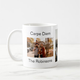 Carpe Diem Inspirerend Familie Quote Koffiemok