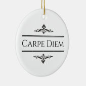Carpe Diem Keramisch Ornament (Rechts)