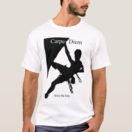 Carpe Diem kliber T-shirt (Voorkant)