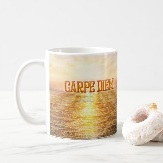 Carpe Diem Koffiemok (Met donut)