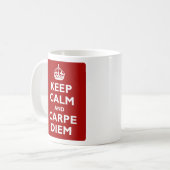 Carpe Diem! Koffiemok (Voorkant links)