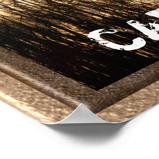 Carpe Diem - kunstposterprint Poster (Hoek)