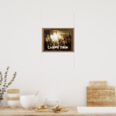 Carpe Diem - kunstposterprint Poster (Keuken)