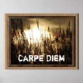 Carpe Diem - kunstposterprint Poster (Voorkant)