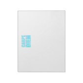 Carpe Diem-laptop Notitieblok (Linkerzijde)