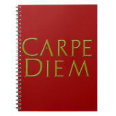 Carpe Diem-laptop Notitieboek (Voorkant)
