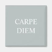 Carpe Diem Latijnse Citaat Magnet (Voorkant)