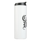 Carpe Diem - Latijnse term Thermosbeker (Gedraaid links)