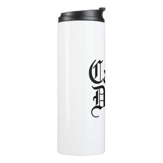 Carpe Diem - Latijnse term Thermosbeker (Gedraaid links)