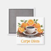 Carpe diem magneet (Voorkant / Achterkant)