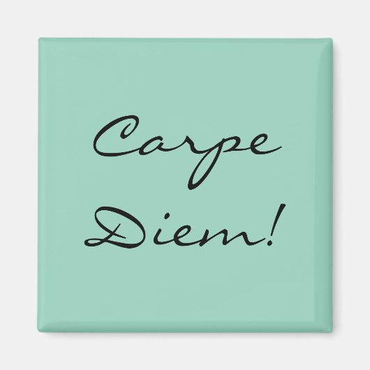 Carpe Diem magneet (Voorkant)
