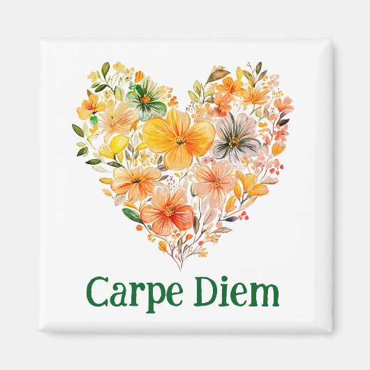 Carpe diem magneet (Voorkant)