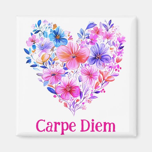 Carpe diem magneet (Voorkant)