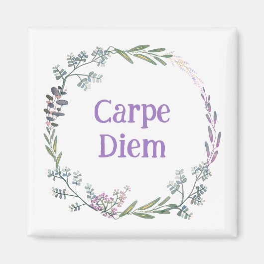 Carpe diem magneet (Voorkant)