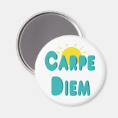 Carpe Diem Magneet (Voorkant / Achterkant)