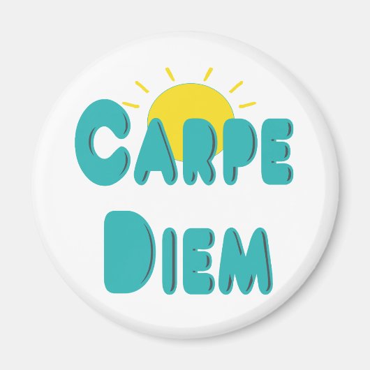 Carpe Diem Magneet (Voorkant)