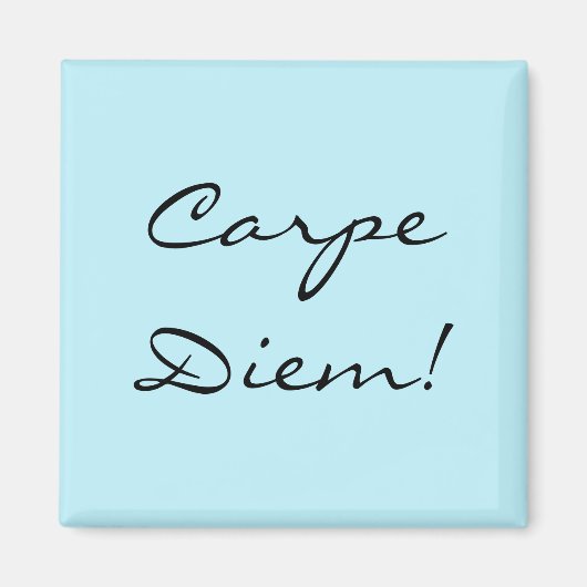 Carpe Diem magneet (Voorkant)