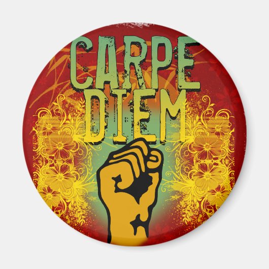 Carpe Diem Magneet (Voorkant)