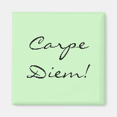 Carpe Diem magneet (Voorkant)